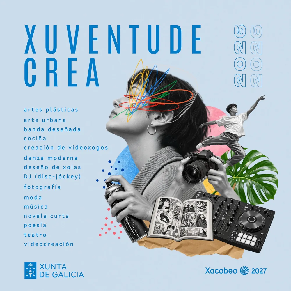 Cartel de Xuventude Crea 2026