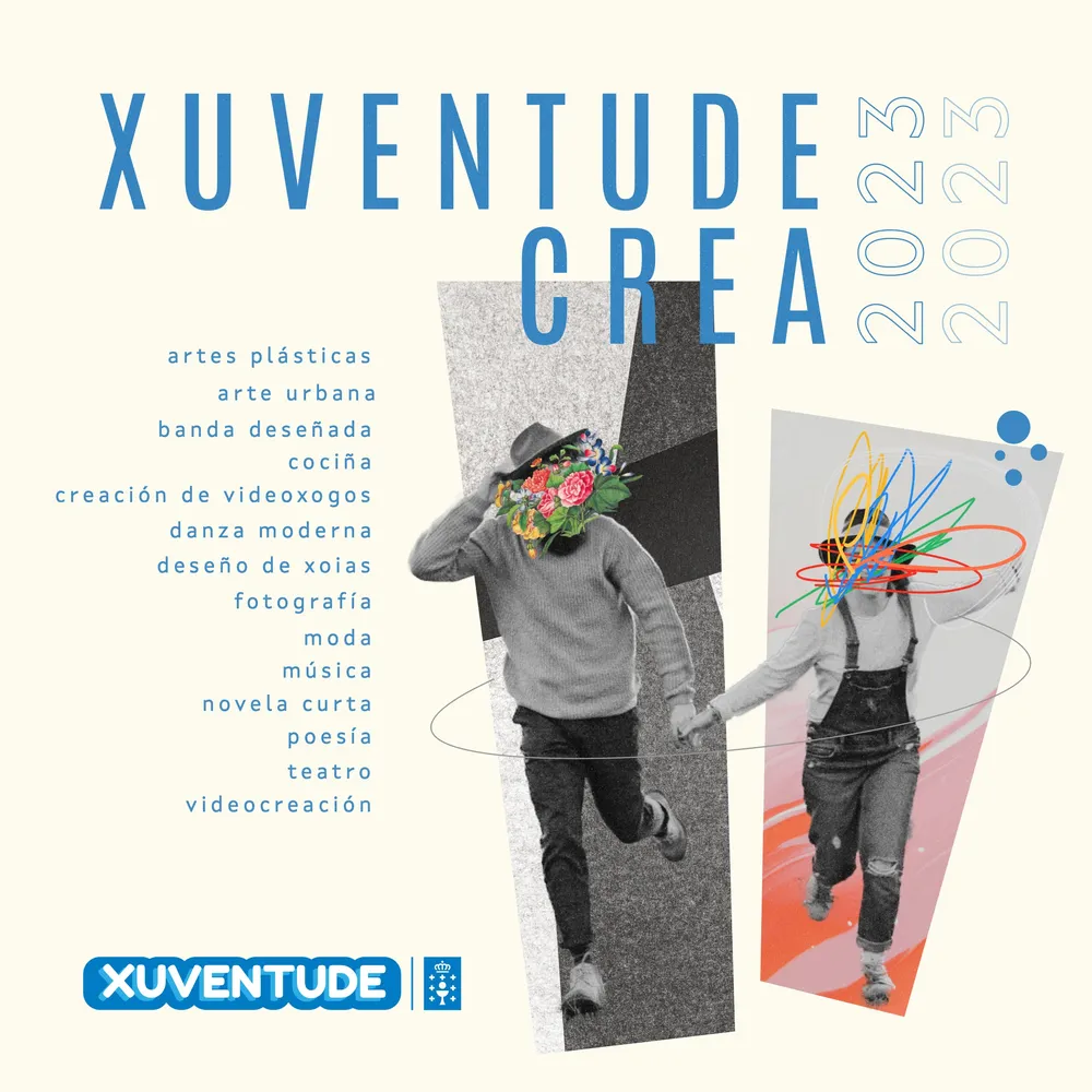 Cartel de Xuventude Crea 2023